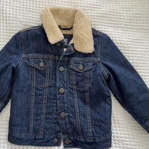 Gap 3YR Sherpa Lined Jean Jacket